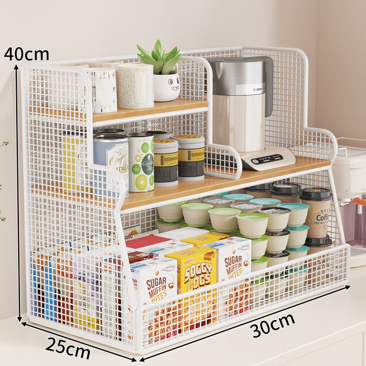 Multi-Tier Kitchen Shelf Organizer Kalsten