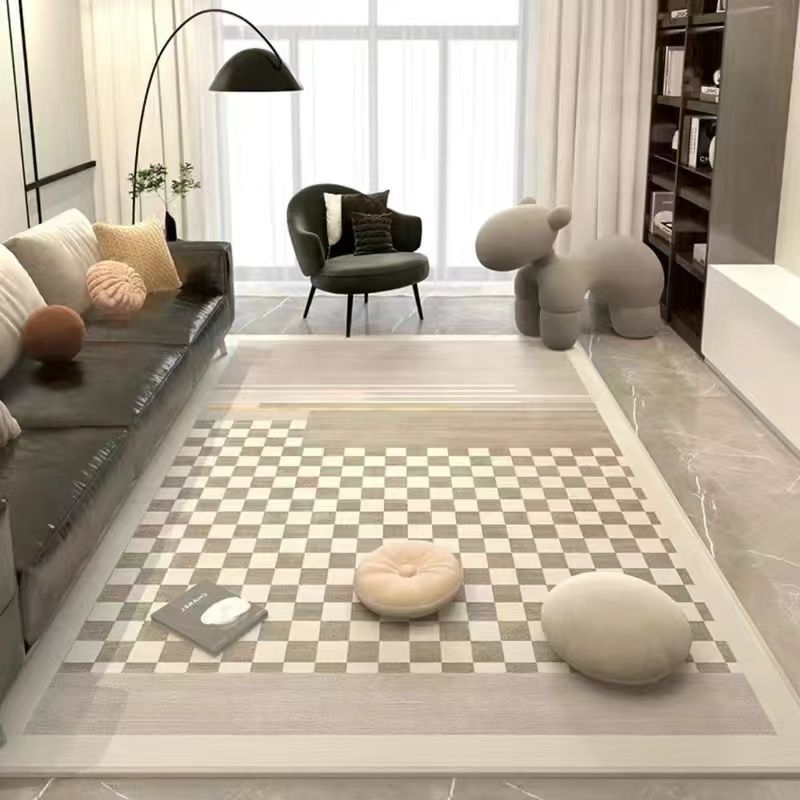 Modern Abstract Area Rug for Indoor Display