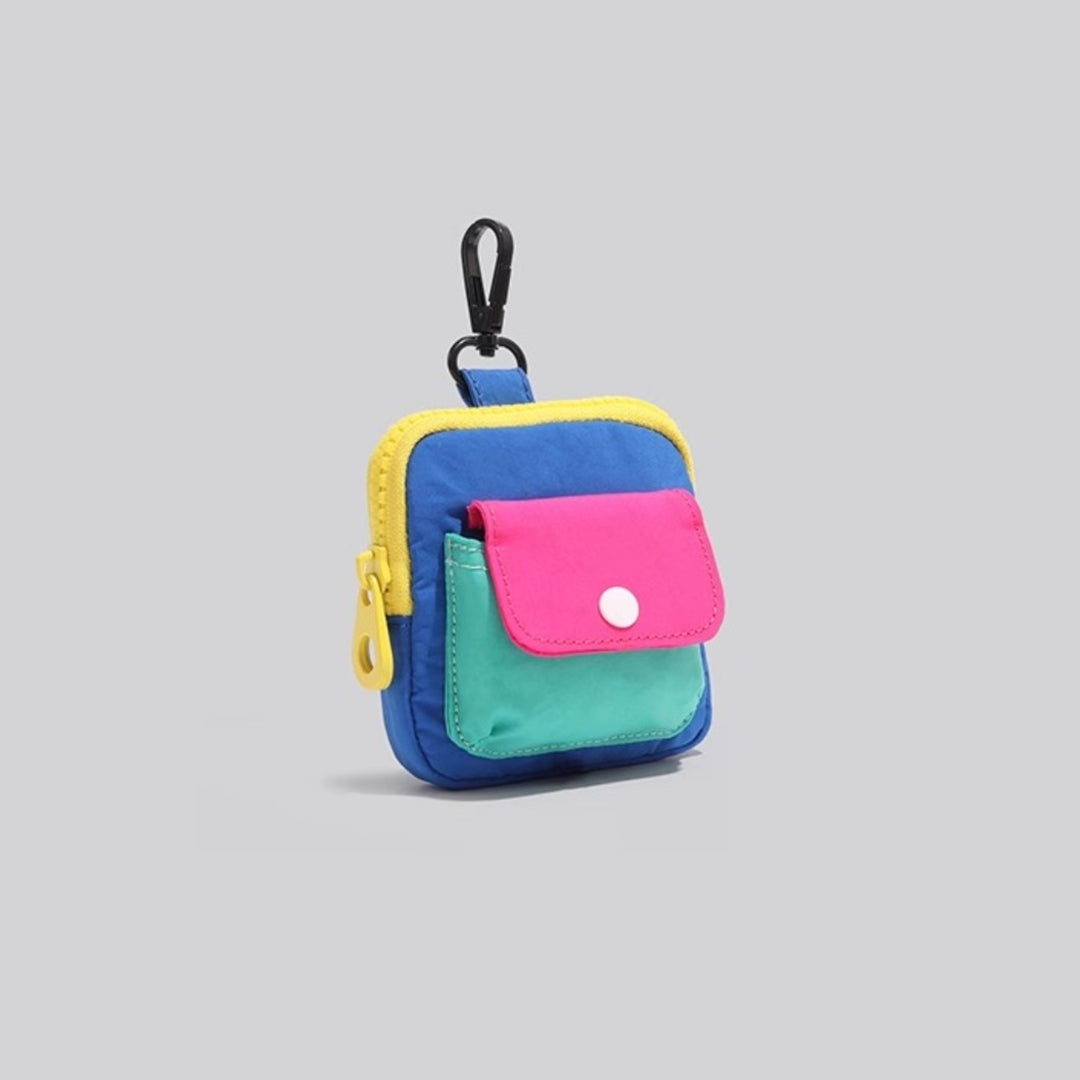 Color-Block Mini Storage Pouch Kalsten