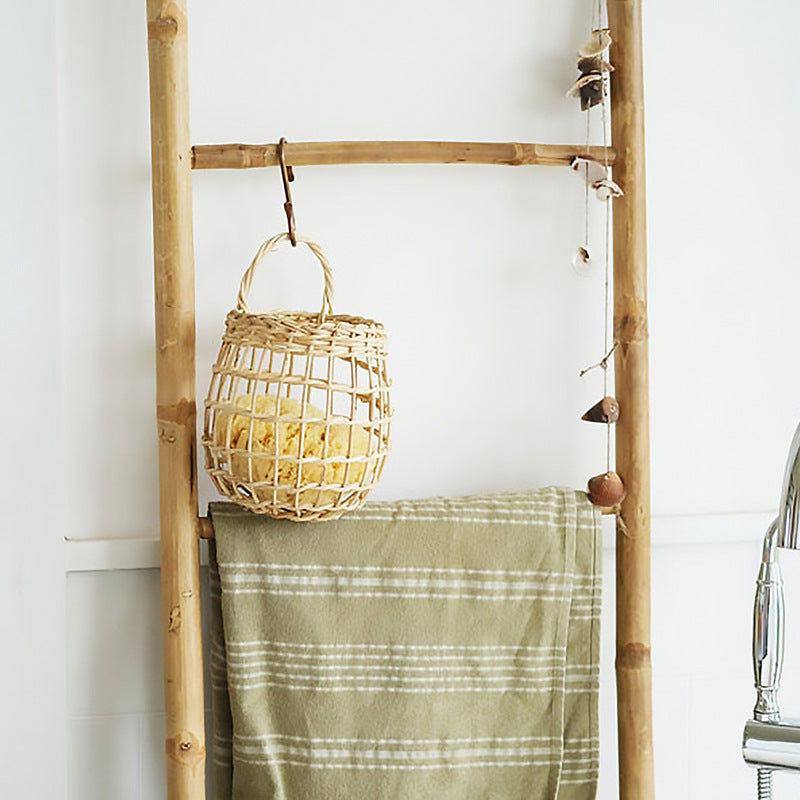 Handmade storage basket made of natural material Kalsten