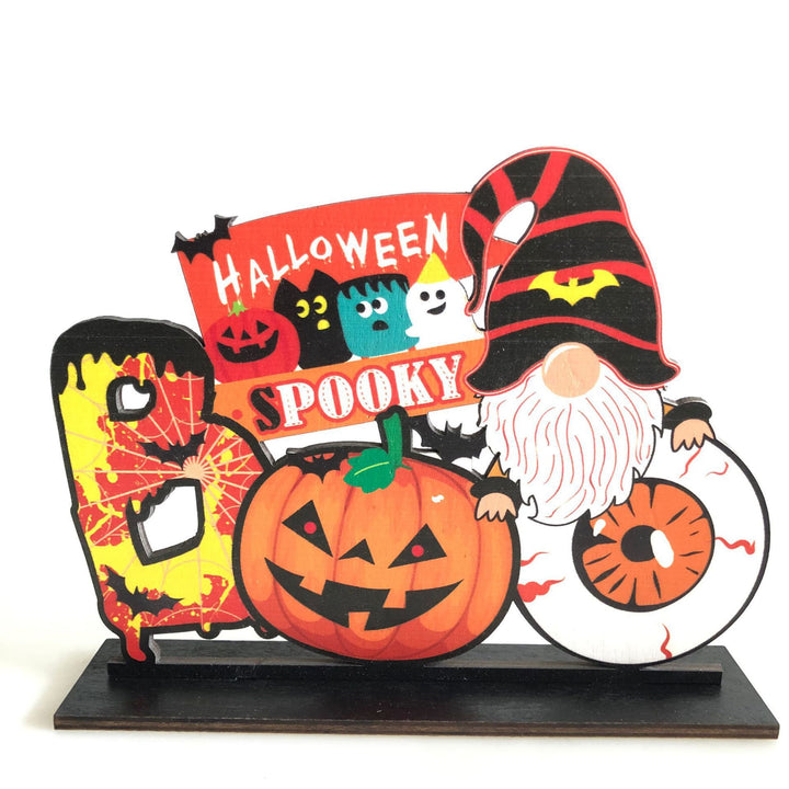 Halloween-Themed Decorative Table Centerpiece