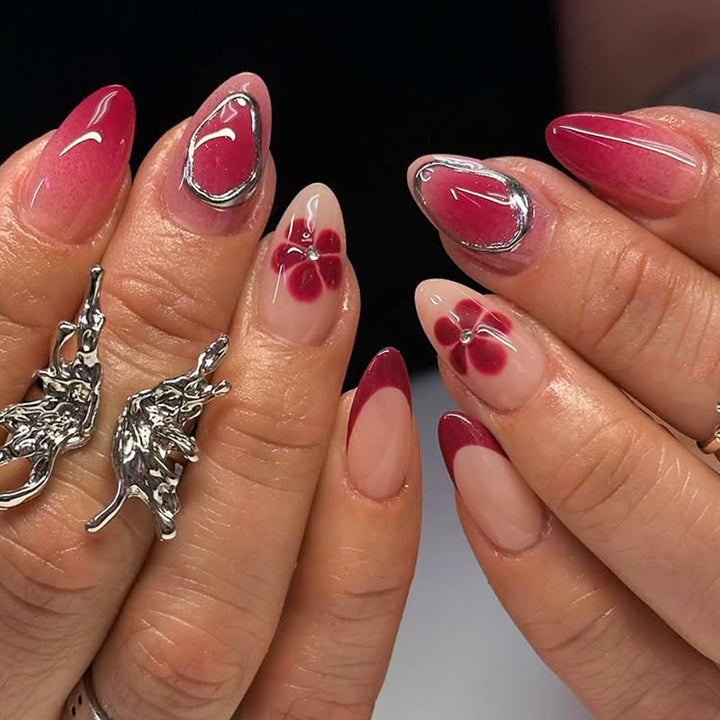 Artistic Floral Acrylic Nail Kit
