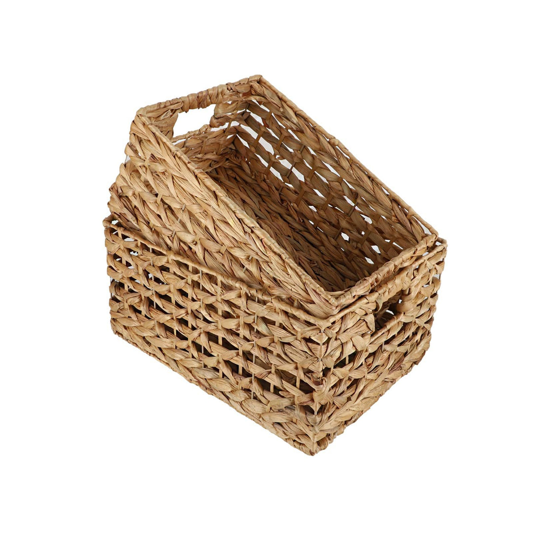 Eco-Friendly Fabric-Lined Storage Basket Kalsten