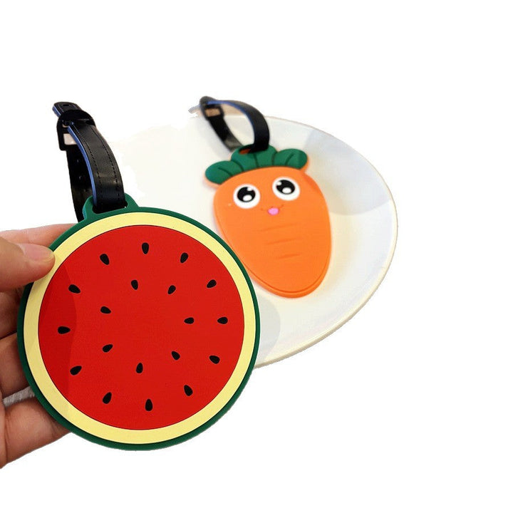Fun Carrot Design Luggage Tag Kalsten