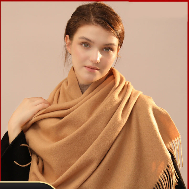 Luxurious Cashmere-Blend Throw Blanket