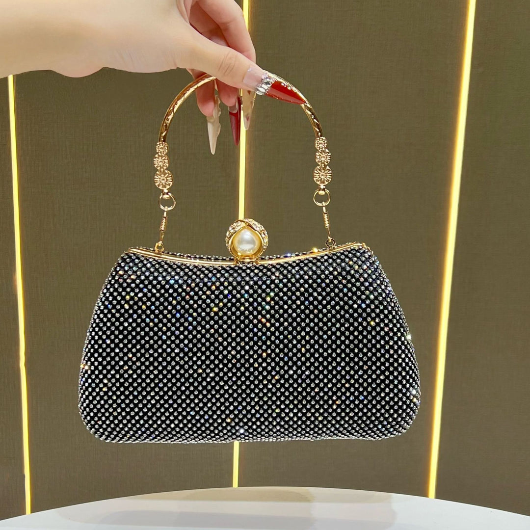 Rhinestone-Encrusted Evening Handbag