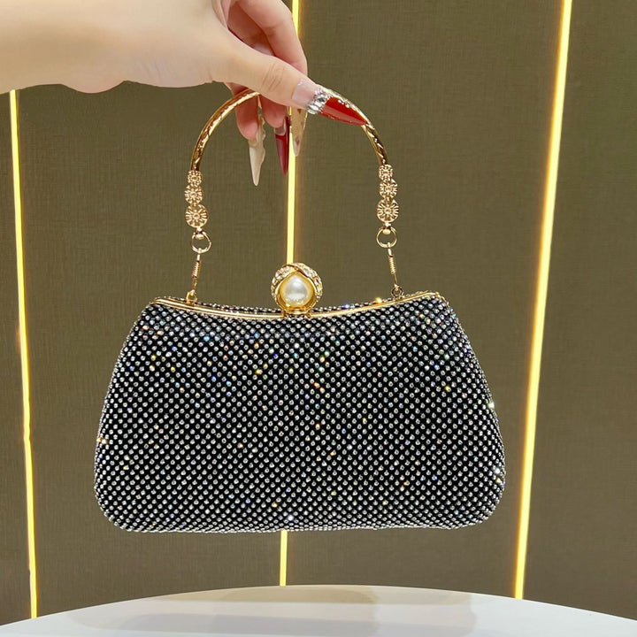 Rhinestone-Encrusted Evening Handbag