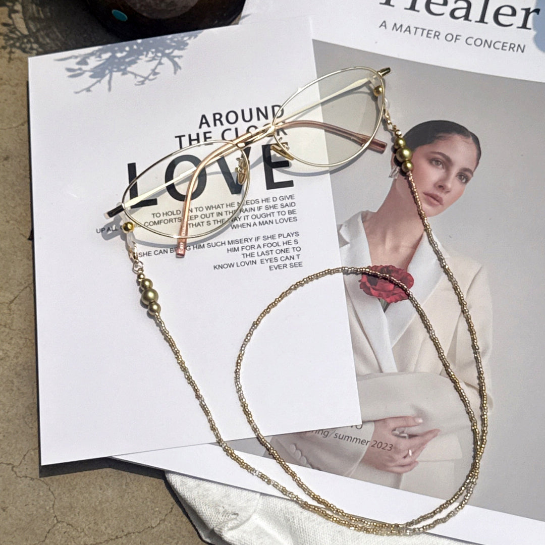 Ornate Beaded Eyewear Chain Kalsten