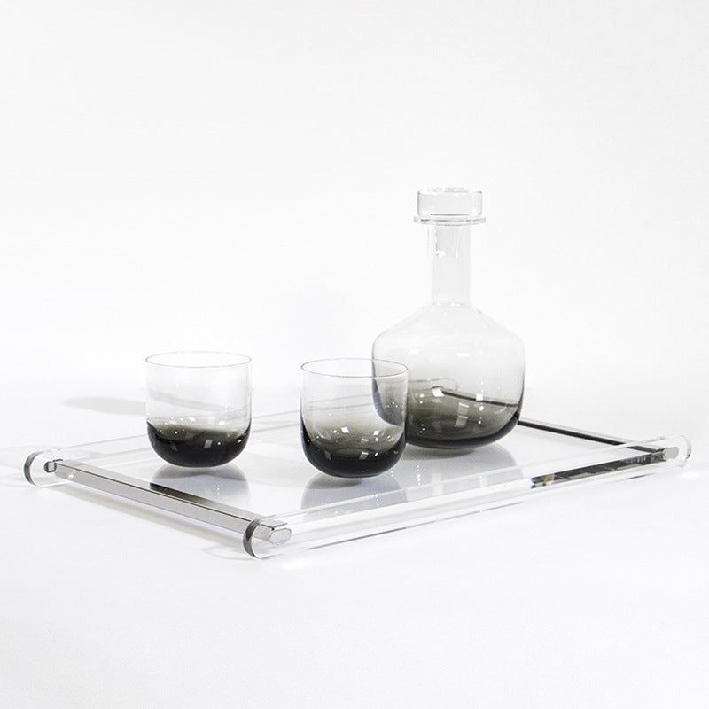 Elegant Acrylic Serving Tray