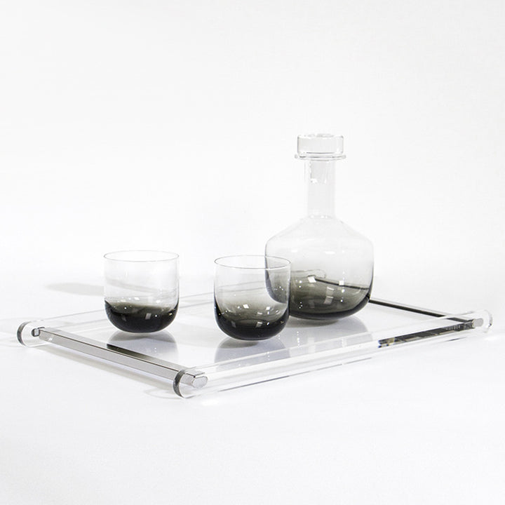 Elegant Acrylic Serving Tray