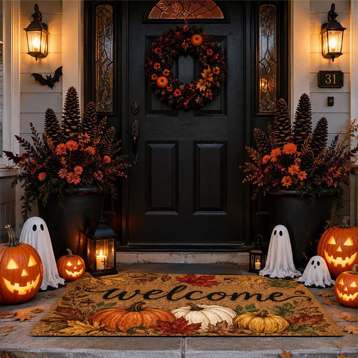 Seasonal Decorative Welcome Mat Kalsten