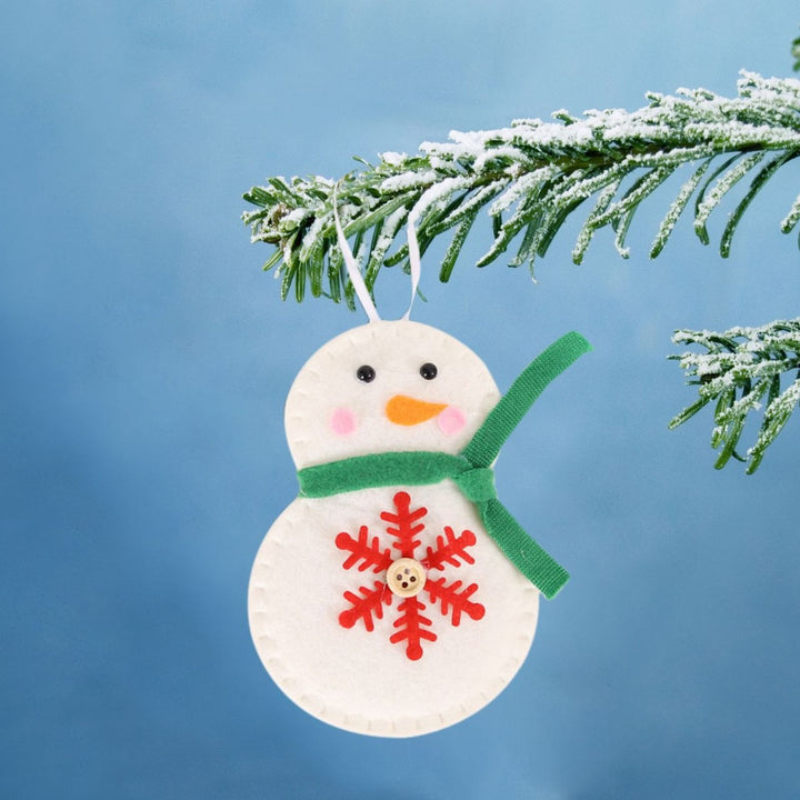Decorative Christmas tree ornaments in reindeer shape