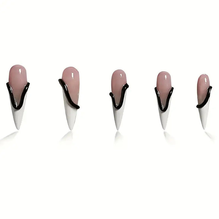Artistic Stiletto Nail Extensions Kalsten