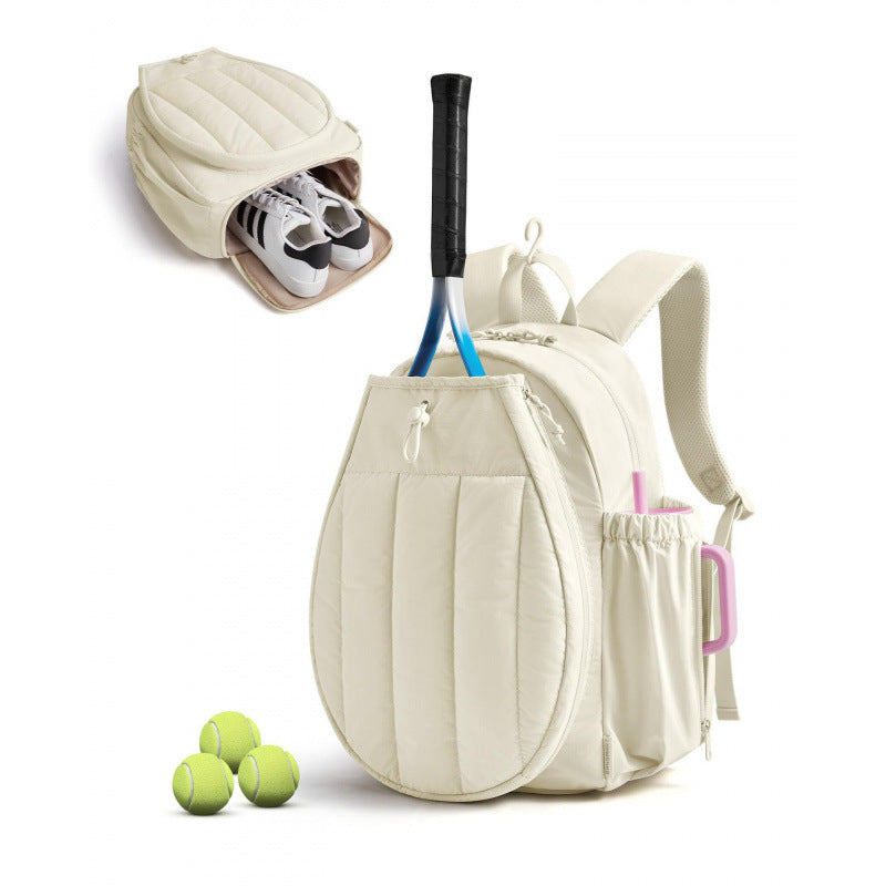 Sporty tennis backpack with shoe compartment and practical outer pockets Kalsten