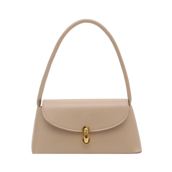Elegant Structured Handheld Satchel