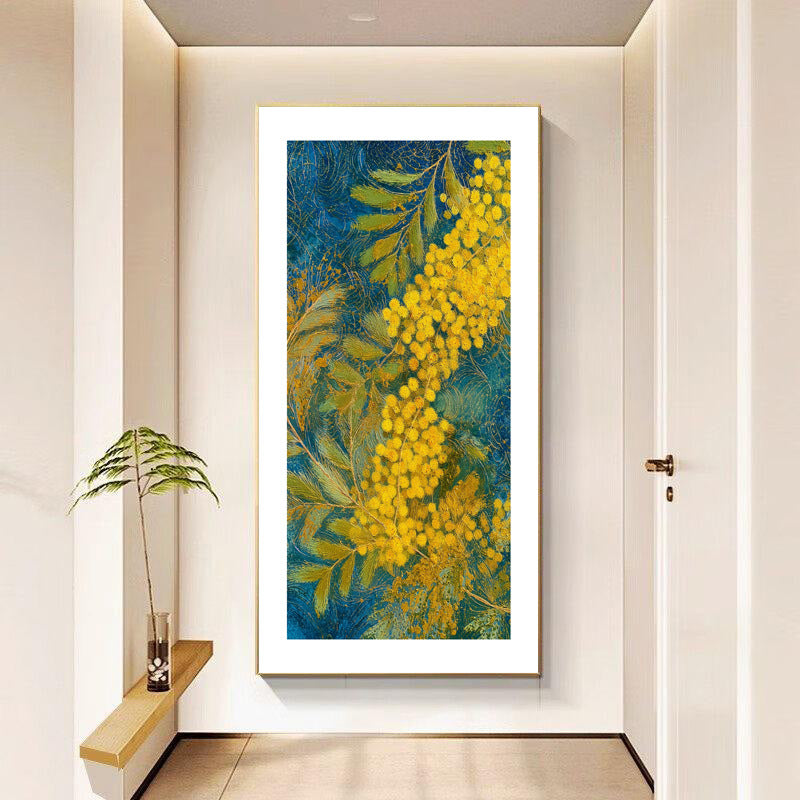 Framed Botanical Canvas Artwork