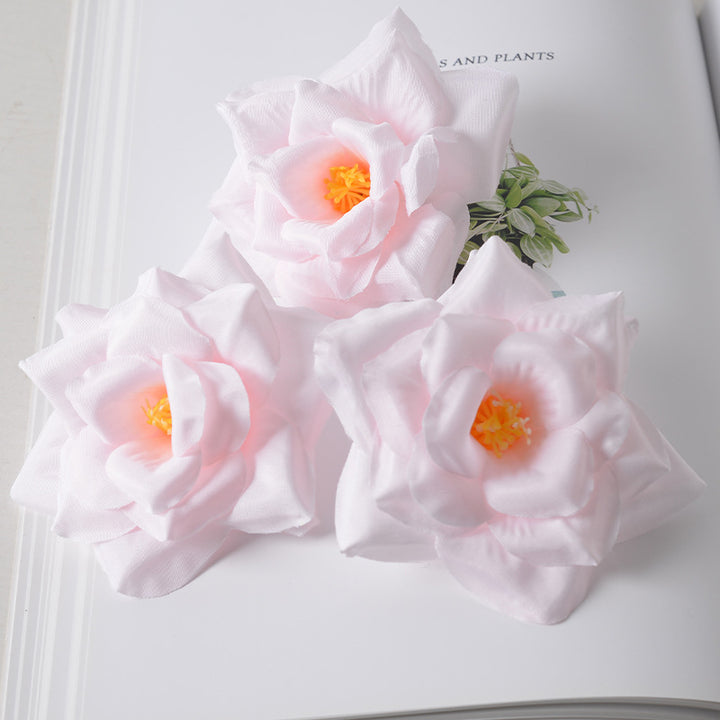 Elegant Fabric Flower Hair Clusters