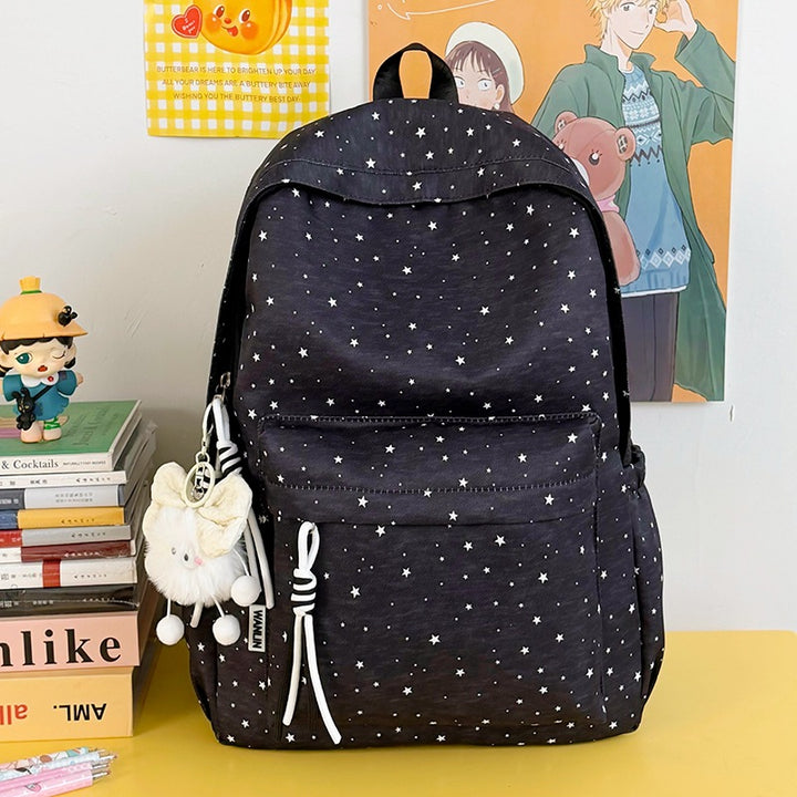 Star-Print Casual Backpack Kalsten