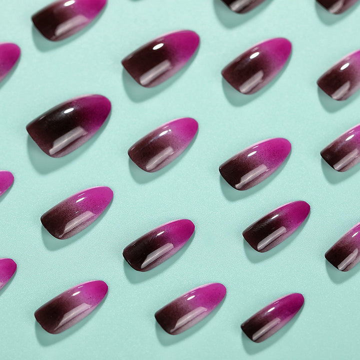 Artificial nails with modern ombre effect Kalsten