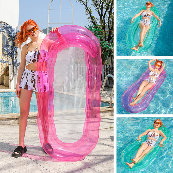 Women Inflatable Water Lounge with Ergonomic Safety Features Kalsten