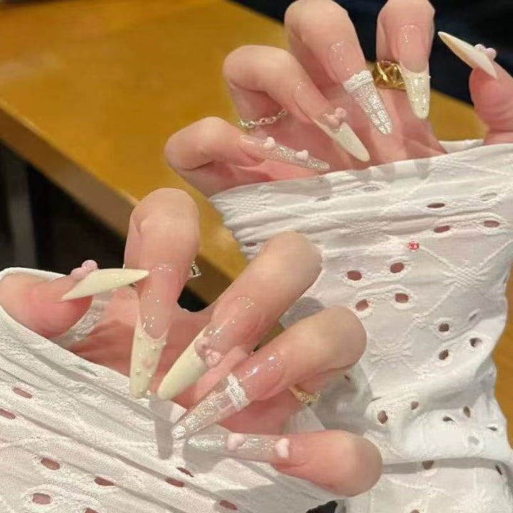 Glamorous Stiletto Nail Art Extensions