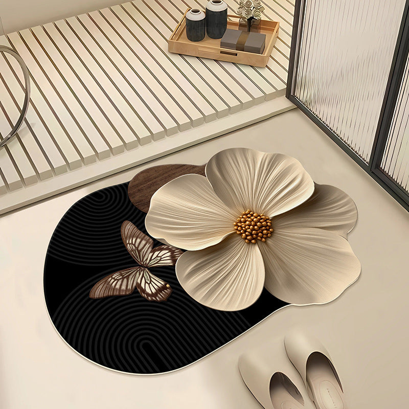 Artistic Floral Area Rug