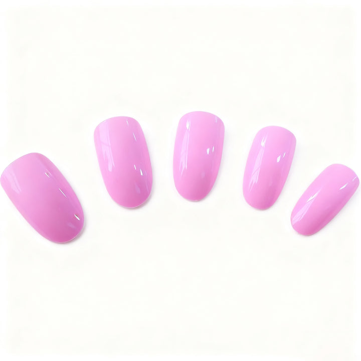 Elegant Glossy Press-On Nail Enhancements Kalsten