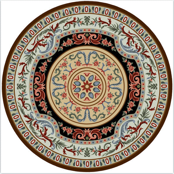 Round Decorative Area Rug Kalsten