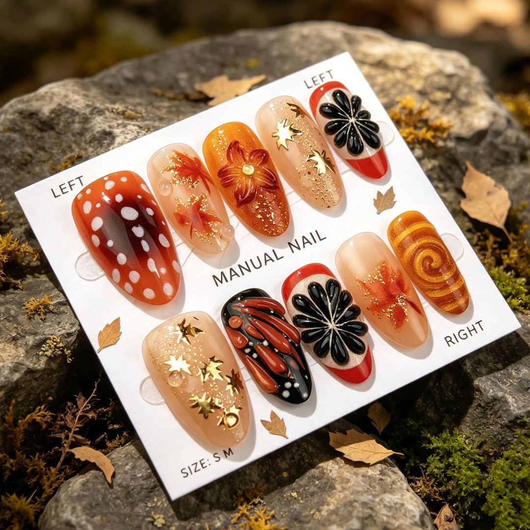 Manual Decorative Nail Art Set