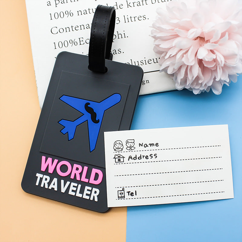 Unisex Luggage Tag in Creative Airplane Design Kalsten