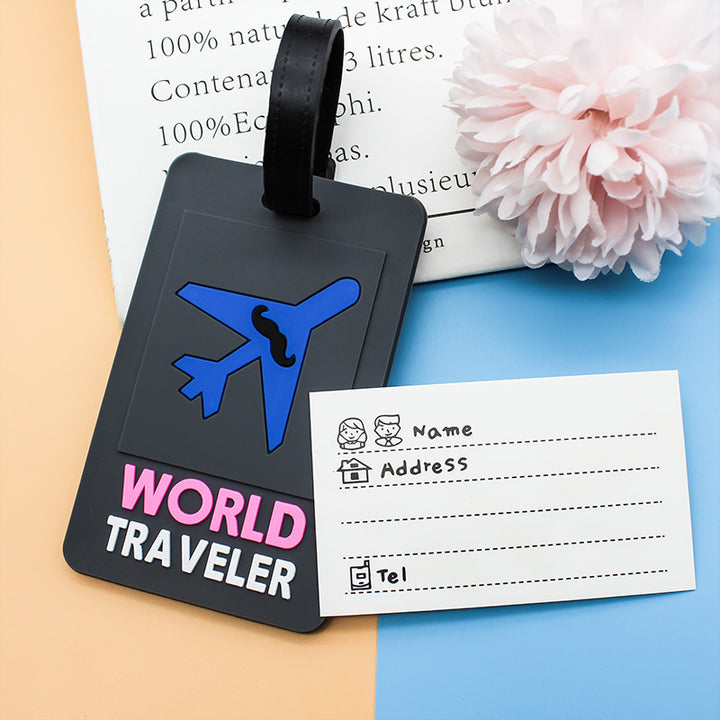 Unisex Luggage Tag in Creative Airplane Design Kalsten