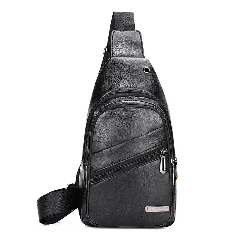 Fashionable Leather Sling Bag