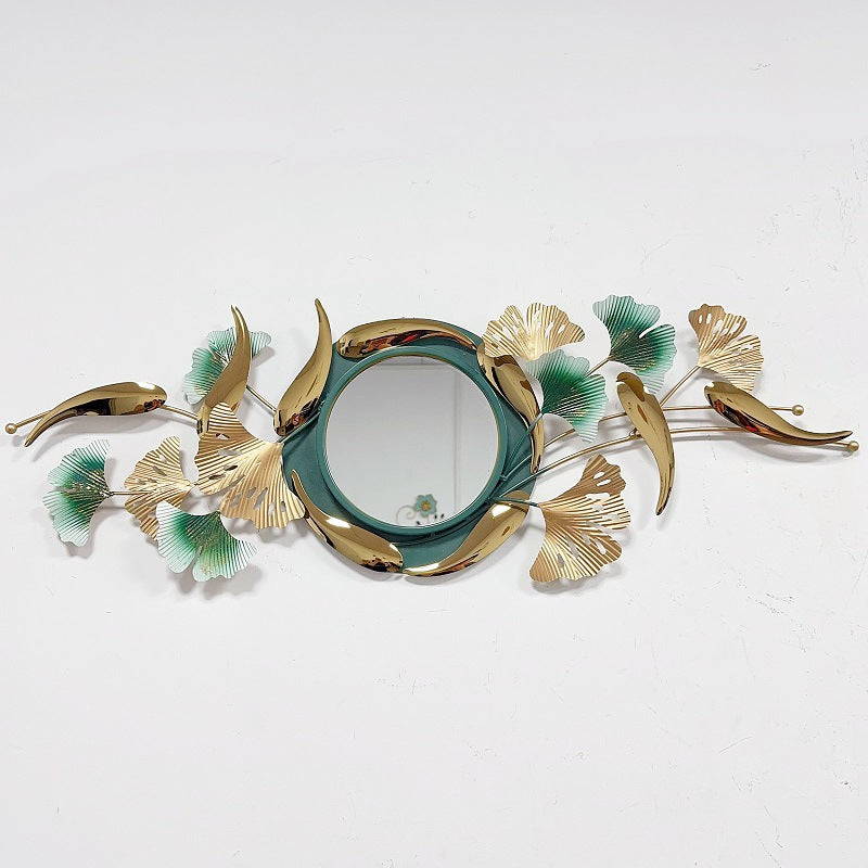 Floral-Inspired Decorative Wall Mirror Kalsten