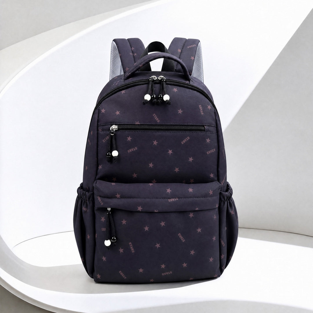Stylish Star-Patterned Everyday Backpack Kalsten