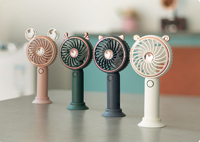 Women Portable Mini Fan with Animal Design Kalsten