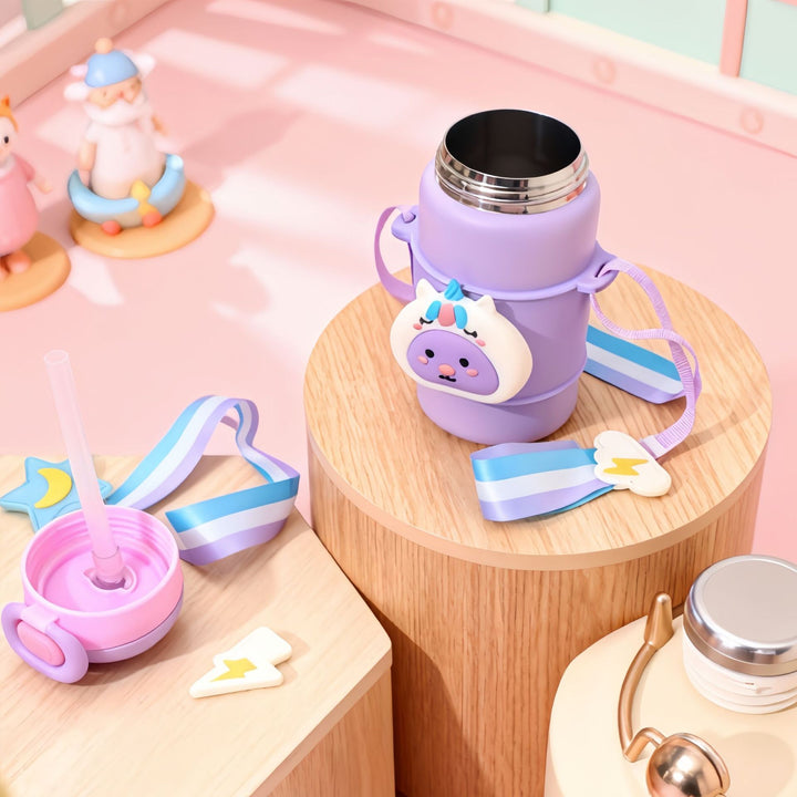 Insulated children's drinking bottle with cute rabbit design Kalsten
