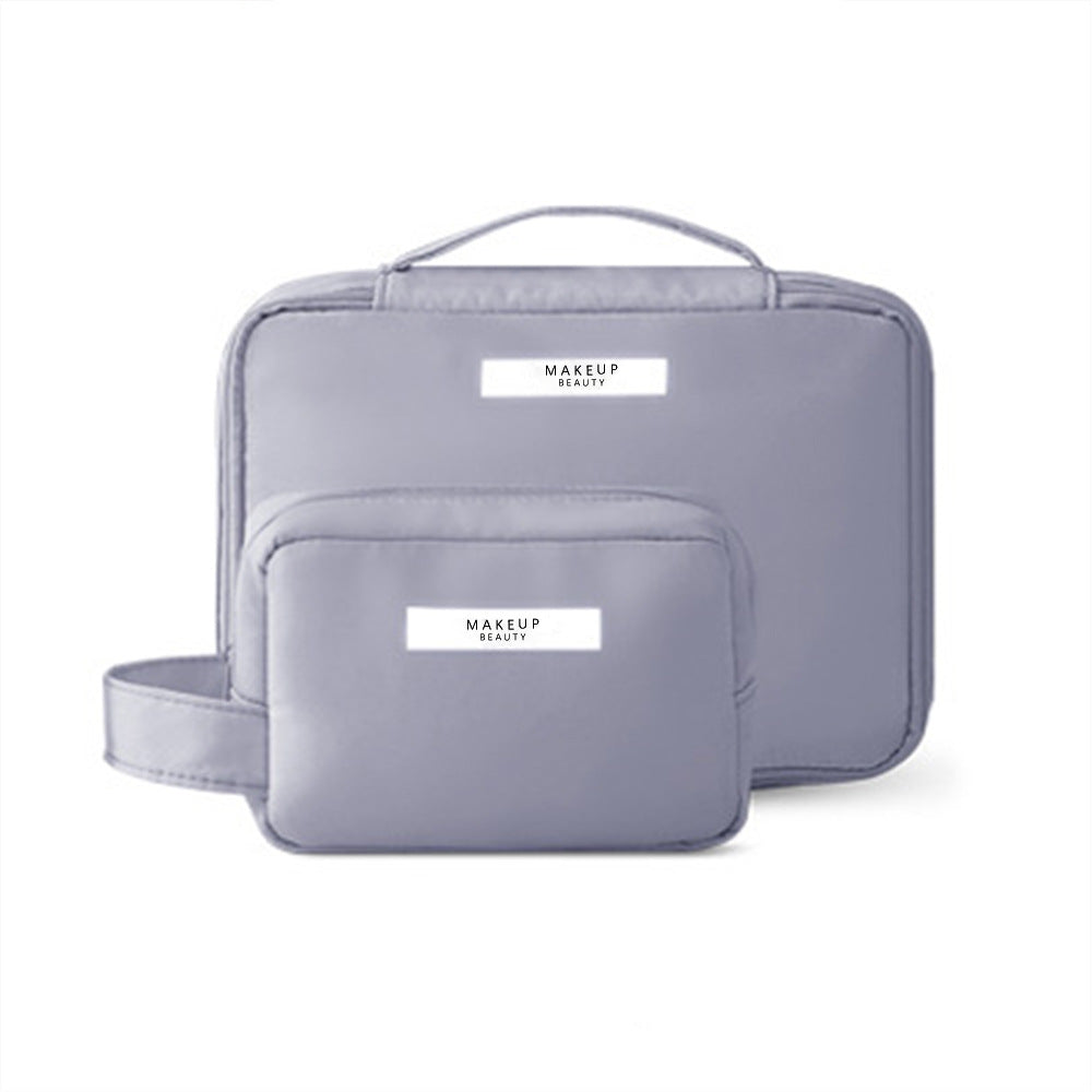 Dual Compartment Travel Makeup Organizer Kalsten