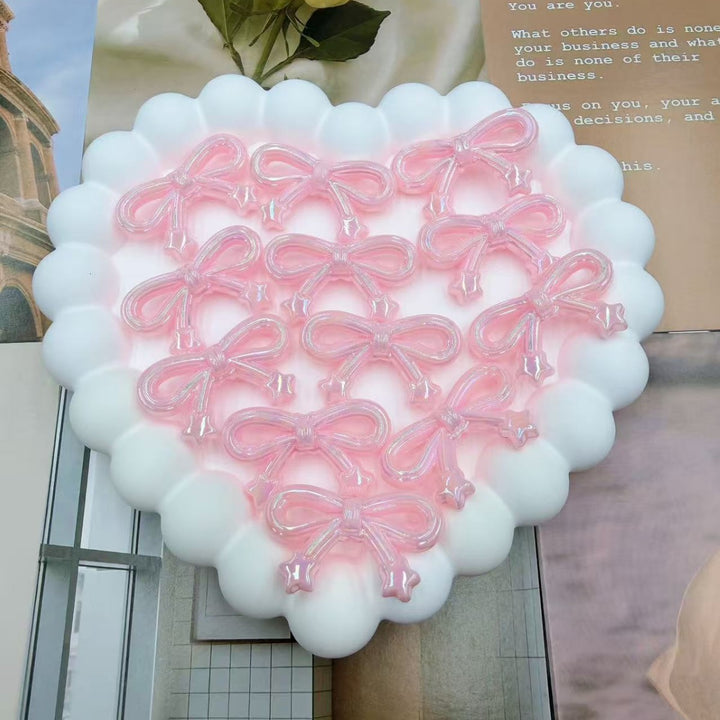 Decorative Heart-Shaped Bow Holder kalsten