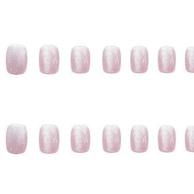 Elegant Glittery Press-On Nail Set