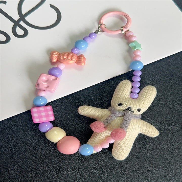 Cute Bunny-Themed Keychain Holder Kalsten