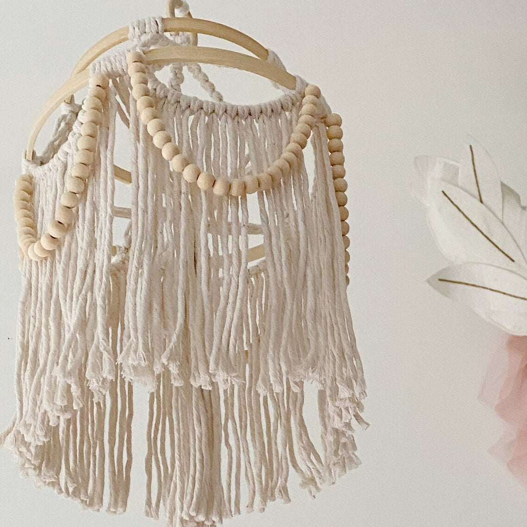 Bohemian Macrame Hanging Light Kalsten