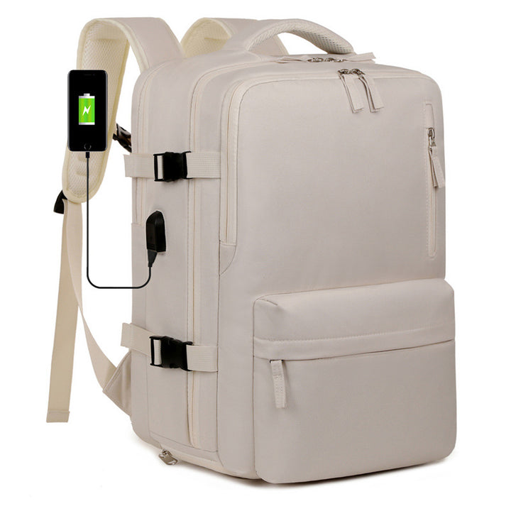 Multi-Compartment Rolling Travel Backpack Kalsten