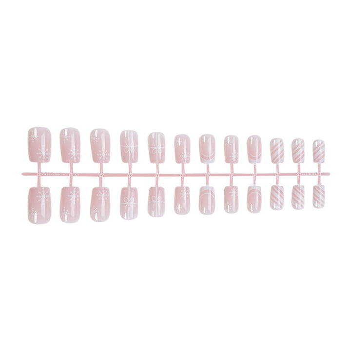 Elegant Decorative Press-On Nail Set kalsten 1788495540