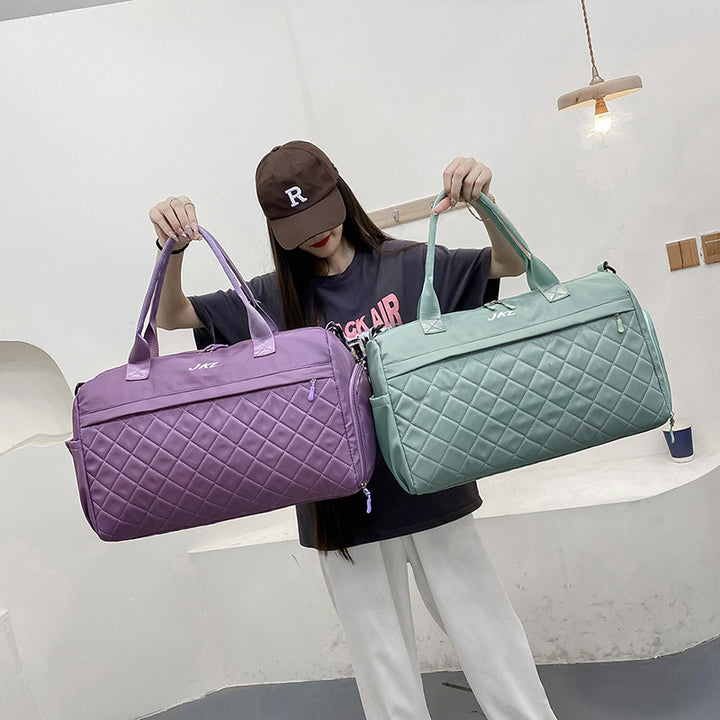 Stylish Quilted Gym Duffel Bag Kalsten