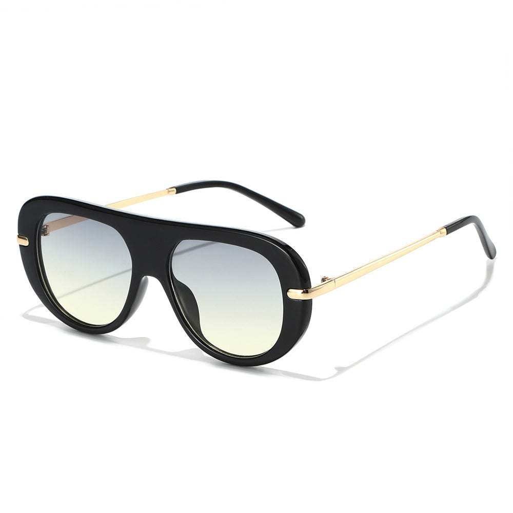 Futuristic Oversized Shield Sunglasses Kalsten