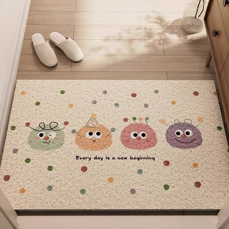 Fun Character Welcome Mat Kalsten