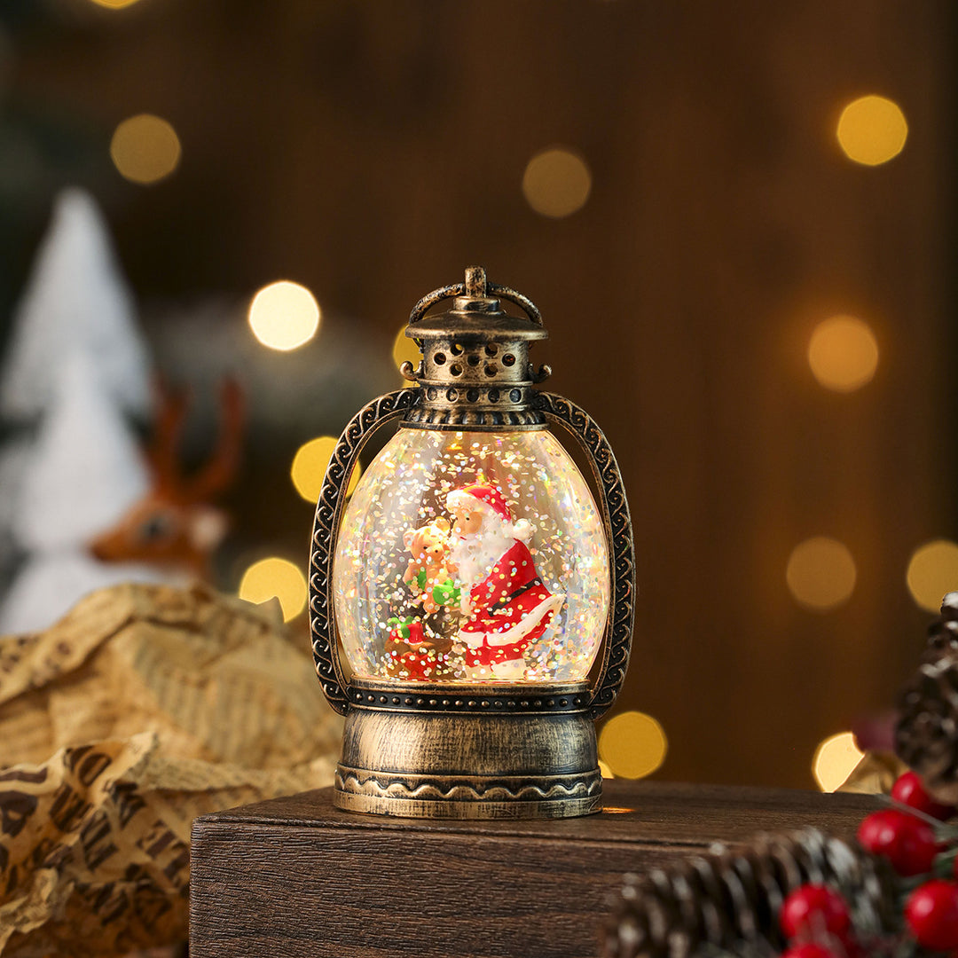 Decorative LED Snow Globe Lantern Kalsten