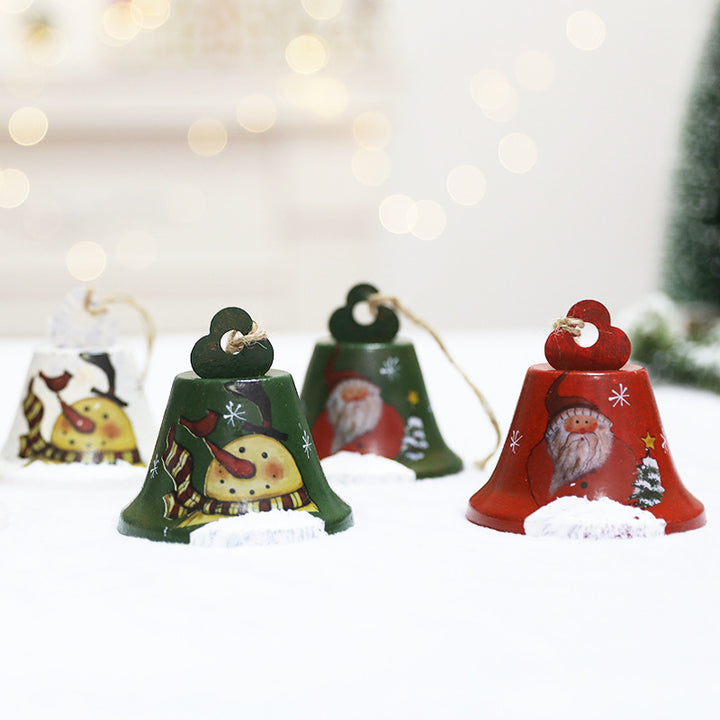 Decorative Santa Claus Bell Ornament
