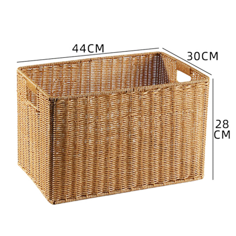 Rectangular Woven Storage Basket Kalsten