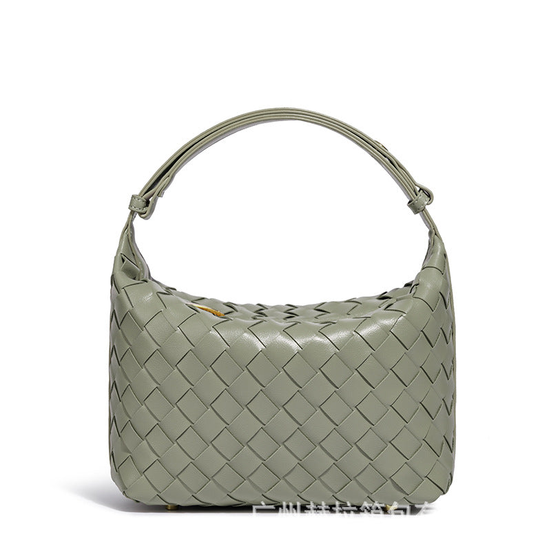 Handmade Woven Leather Mini Bag Kalsten